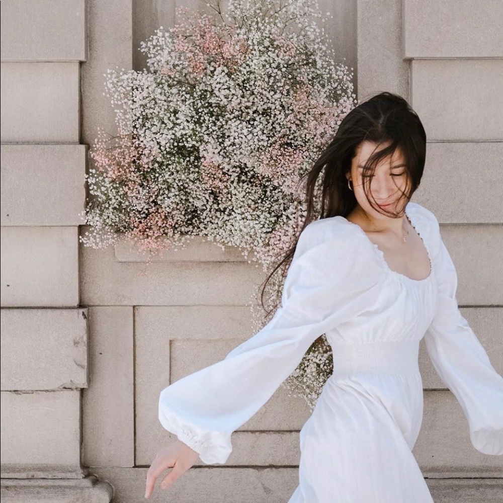 Petersyn Clothing Cotton Floral Summer Maxi Dress